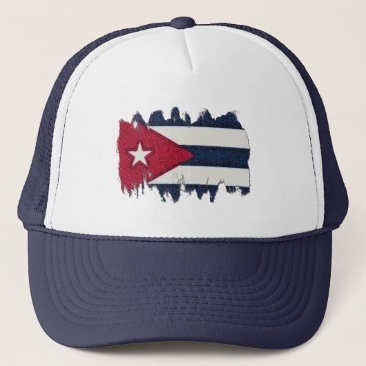 CUBA FLAG TRUCKER PET (Voorkant)
