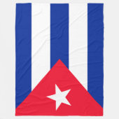 Cuba Fleece Deken (Voorkant)