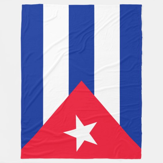 Cuba Fleece Deken (Voorkant)