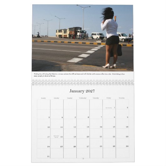 Cuba Foto Agenda 2007 Kalender (Jan 2027)