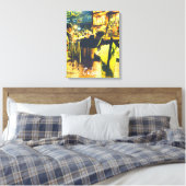 Cuba funky Mojito bar reisprint Canvas Afdruk (Insitu (Slaapkamer))