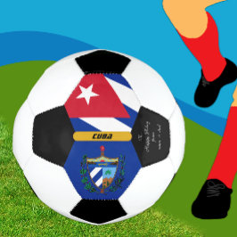 Cuba gepersonaliseerd, vlag, foto Voetbal