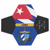 Cuba gepersonaliseerd, vlag, foto Voetbal (Enkel)