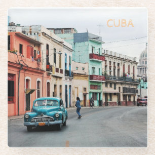 Cuba Glazen Onderzetter