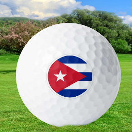 Cuba Golf Balls, Cubaanse vlaggolfers / Patriotten Golfballen