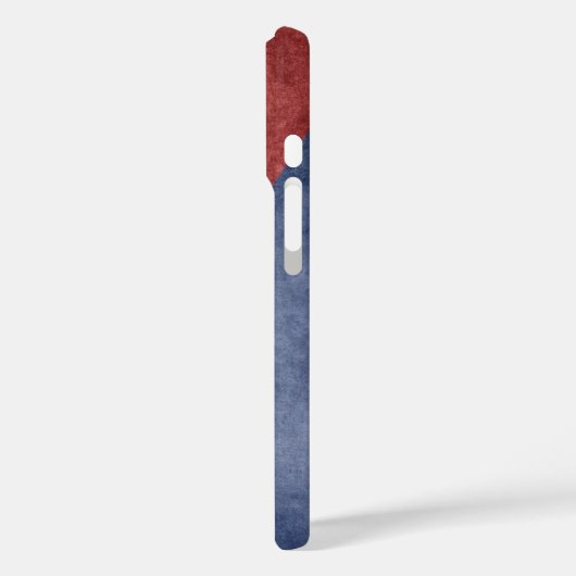 Cuba Grunge Vlag Case-Mate iPhone Case (Achterkant / Links)