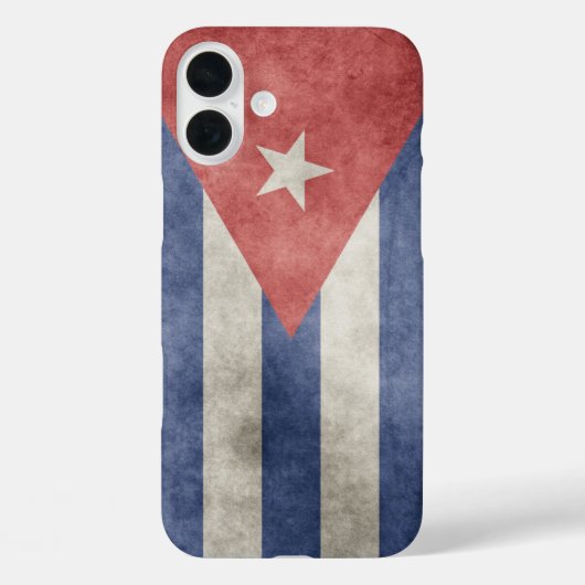 Cuba Grunge Vlag Case-Mate iPhone Case (Achterkant)
