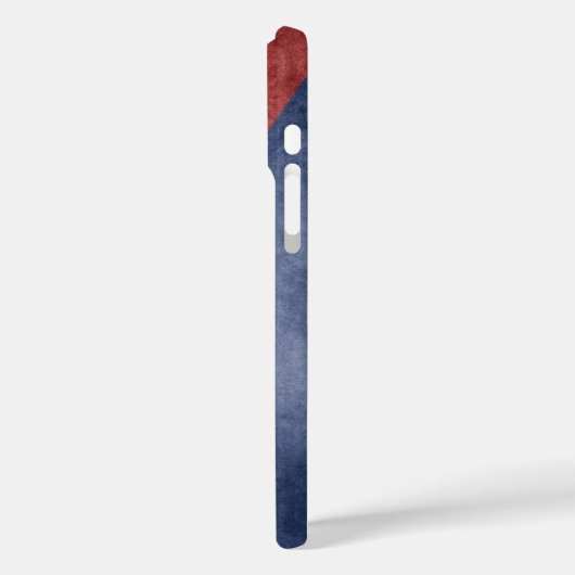 Cuba Grunge Vlag Case-Mate iPhone Case (Achterkant / Links)