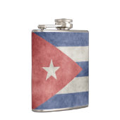 Cuba Grunge Vlag Heupfles (Rechts)
