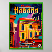 Cuba Habana Poster (Voorkant)