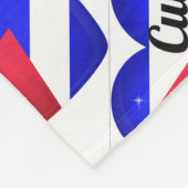 Cuba Hart Vlag Fleece Deken (Hoek)