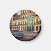 Cuba Havana  Classic Car Cityscape Magneet (Voorkant)