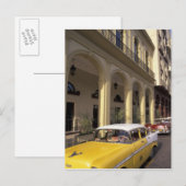 Cuba, Havana. Colorful Chevy's uit de jaren vijfti Briefkaart (Voorkant / Achterkant)