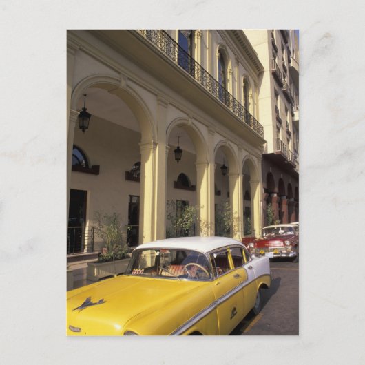 Cuba, Havana. Colorful Chevy's uit de jaren vijfti Briefkaart (Voorkant)