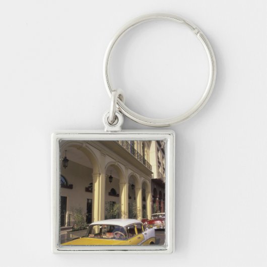 Cuba, Havana. Colorful Chevy's uit de jaren vijfti Sleutelhanger (Voorkant)