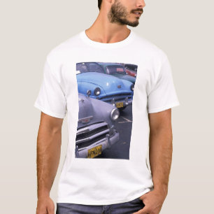 Cuba, Havana. Klassieke auto's uit de jaren 50 T-shirt