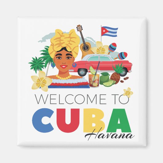 Cuba Havana Magneet (Voorkant)