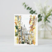 Cuba Havana met hoofdletters Briefkaart (Staand voorkant)