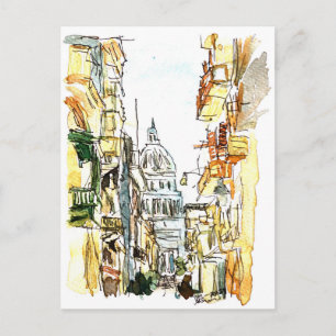 Cuba Havana met hoofdletters Briefkaart