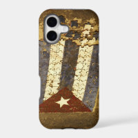 CUBA, Havana. Mozaïekpuzzel van de Cubaanse vlag i