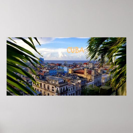 Cuba Havana Poster (Voorkant)
