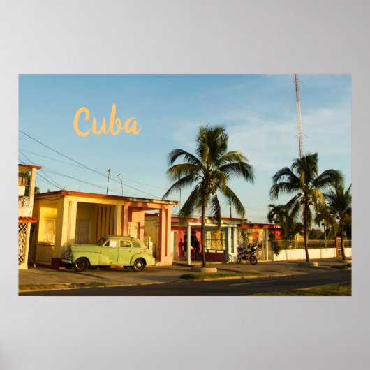 Cuba Havana Poster (Voorkant)