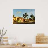 Cuba Havana Poster (Keuken)