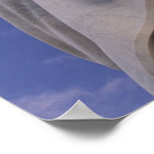 Cuba, Havana, Sculpture of Jesus. Poster (Hoek)