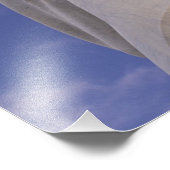 Cuba, Havana, Sculptuur van Jezus. Foto Afdruk (Hoek)