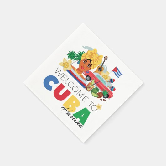 Cuba Havana Servet (Hoek)