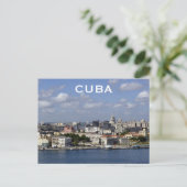Cuba Havana Vintage Travel Toerisme Briefkaart (Staand voorkant)