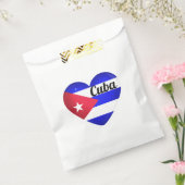 Cuba Heart Flag Bedankzakje (Gezegeld)