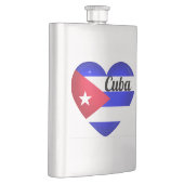 Cuba Heart Flag Flacon (Rechts)