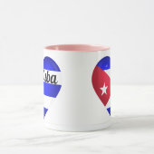 Cuba Heart Flag Mok (Midden)