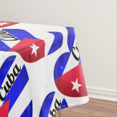 Cuba Heart Flag Tafelkleed (Voorbeeld)
