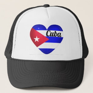 Cuba Heart Flag Trucker Pet