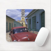 Cuba, het oude koloniale dorp Trinidad. Muismat (Met muis)