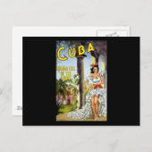 Cuba Holiday Isle of the Tropics Briefkaart (Voorkant / Achterkant)
