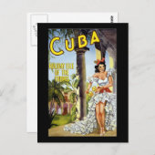 Cuba Holiday Isle of the Tropics Briefkaart (Voorkant / Achterkant)