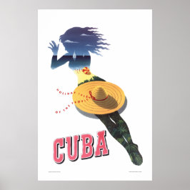 Cuba — Holiday Isle of the Tropics (Cuba 1) Poster