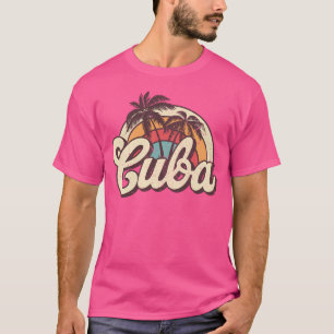 Cuba huwelijksreis t-shirt