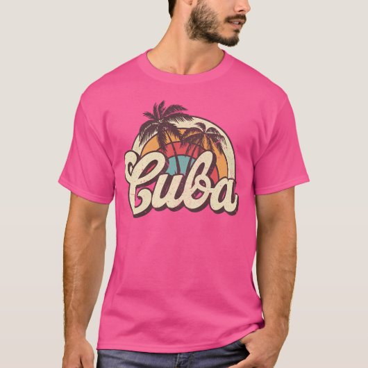 Cuba huwelijksreis t-shirt (Voorkant)