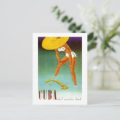  Cuba Ideal Vacation Land Briefkaart (Staand voorkant)