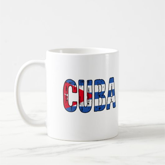 Cuba, ik hou van Cuba Koffiemok (Links)