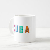 Cuba, ik hou van Cuba Koffiemok (Voorkant links)