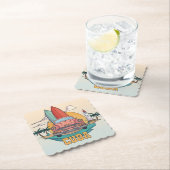 Cuba-illustratie Kartonnen Onderzetters (Insitu)