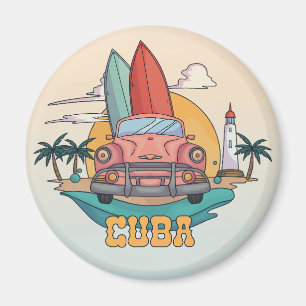 Cuba-illustratie Magneet
