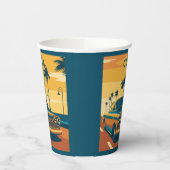 Cuba-illustratie Papieren Bekers (Links)