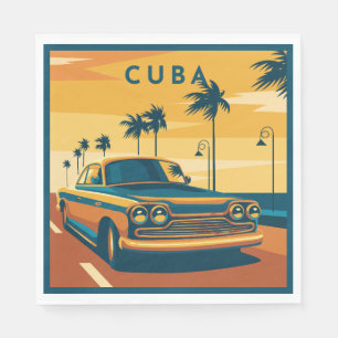 Cuba-illustratie Servet