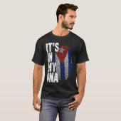 Cuba It's In My DNA For Men Women Flag Cubans T-shirt (Voorkant volledig)